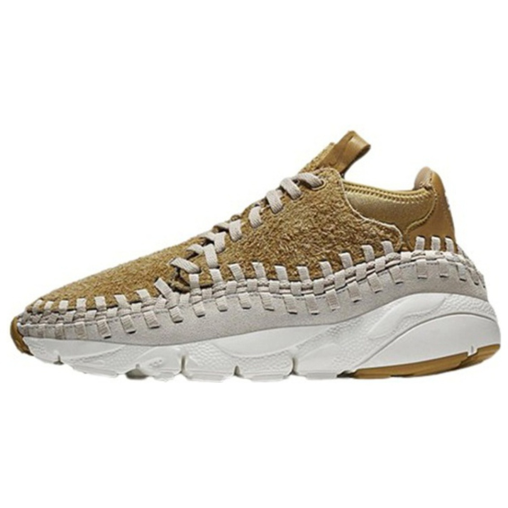 Nike Air Footscape woven Chukka Flat Gold