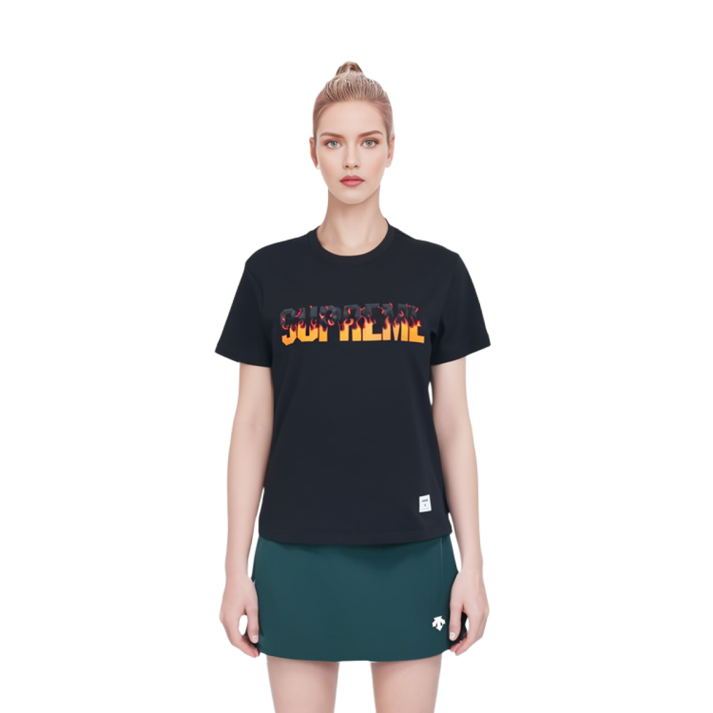 Supreme FW19 Week 1 Flame S/S Top logo T