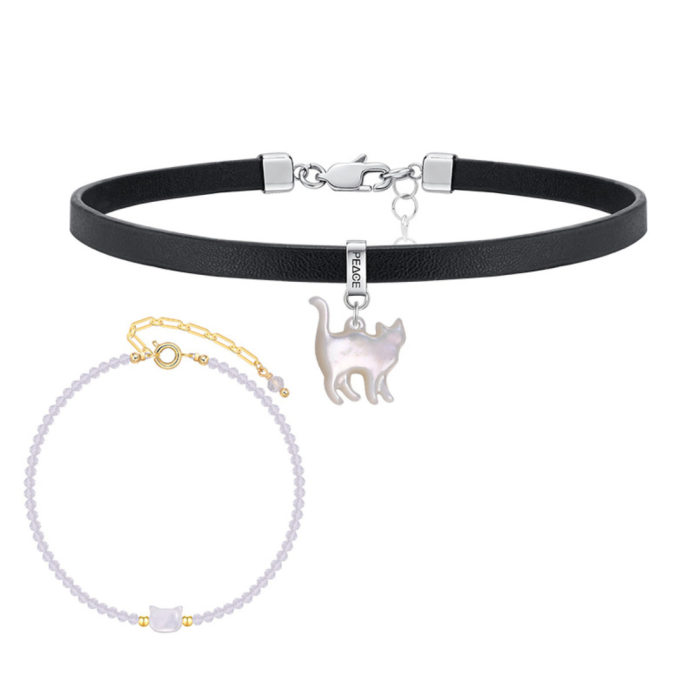 PEACE & CAT 【 】 choker S925