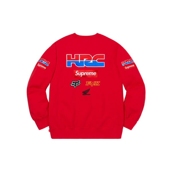 Supreme FW19 Week 6 x Honda x Fox Racing Crewneck