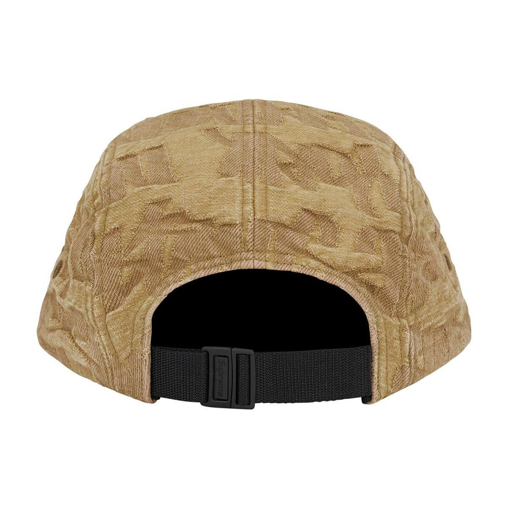 Supreme Week 13 Fat Tip Jacquard Denim Camp Cap