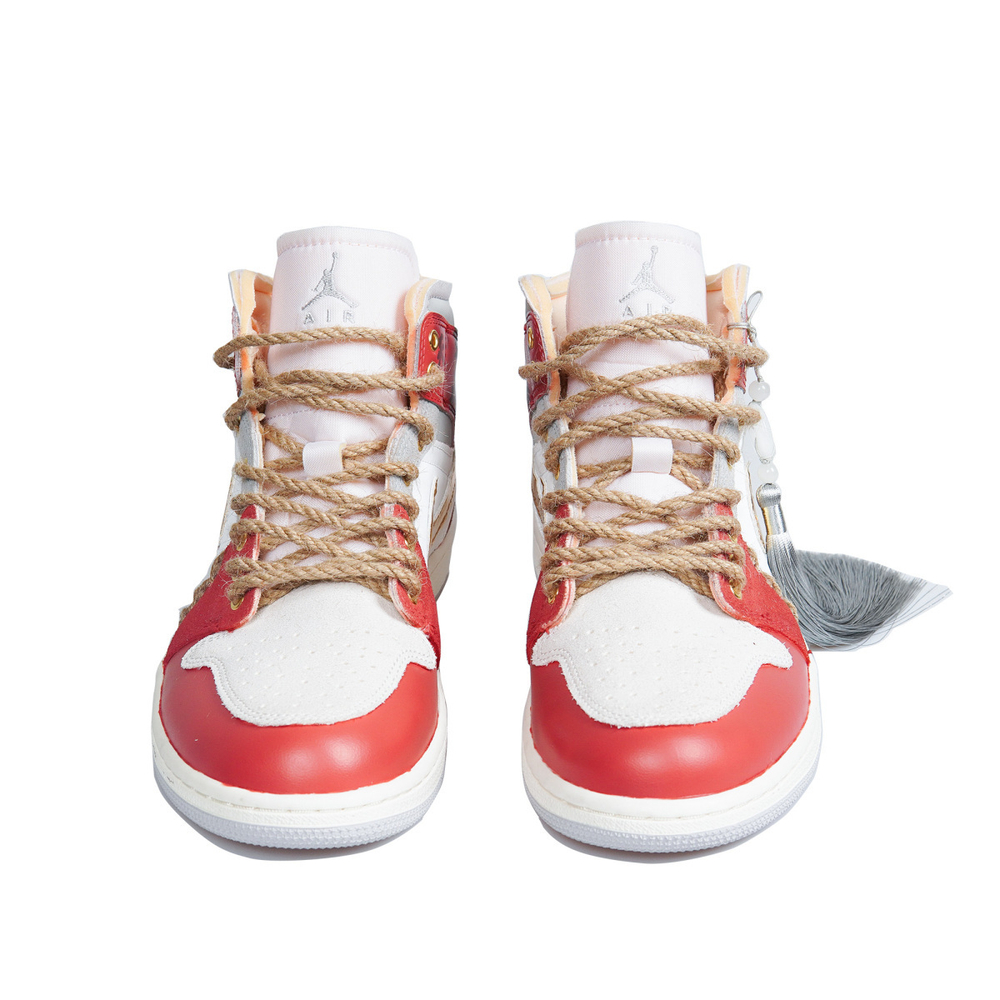 【 】 Jordan Air Jordan 1 Mid SE Craft CNY