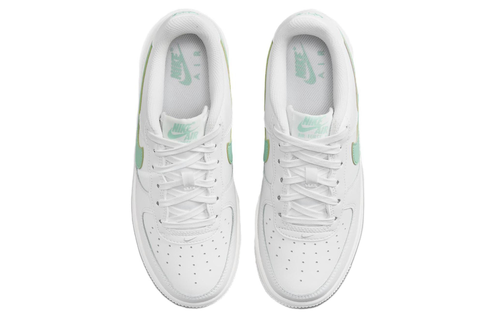 Nike Air Force 1 GS white green