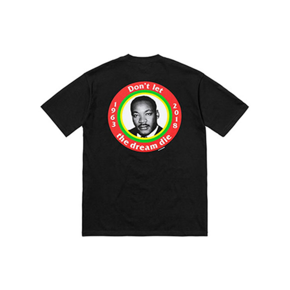 Supreme SS18 MLK Dream Tee Black T
