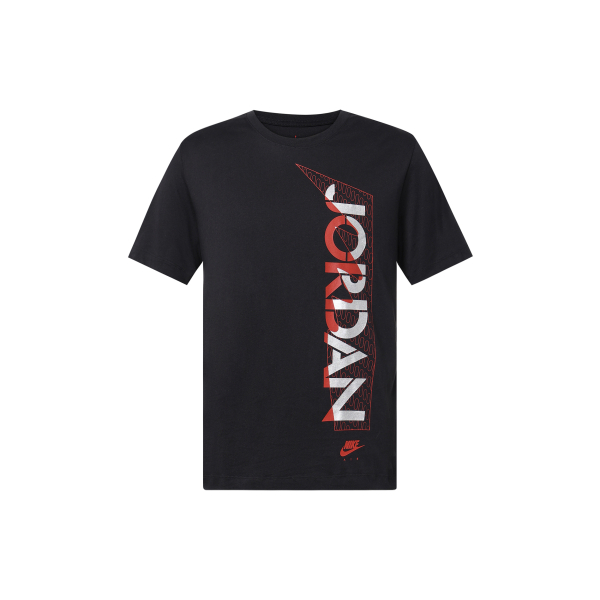 Jordan Brand Ss Tee Black Logo T