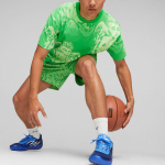 PUMA HOOPS X LAFRANCE AOP SS TEE T