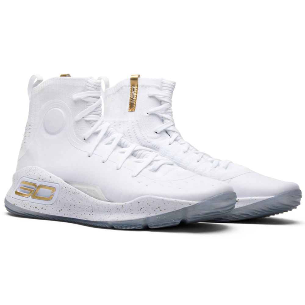 Under Armour Curry 4 4 White Gold