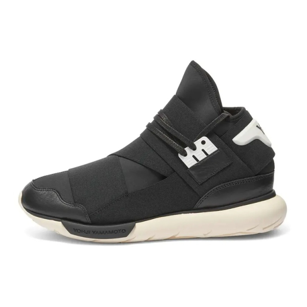 Y-3 Qasa High Black White