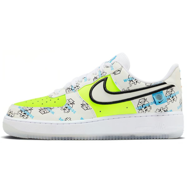 Nike Air Force 1 “worldwide pack” logo