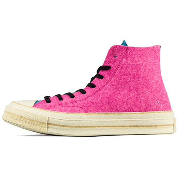 J.W.Anderson x Converse 1970s Hi "Fuchsia Purple Island Green"