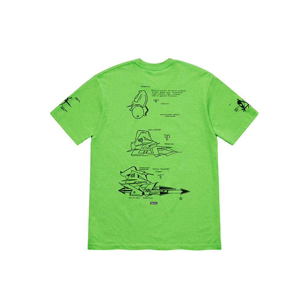 Supreme SS20 Week 4 Rammellzee/Supreme Tag Tee Logo T