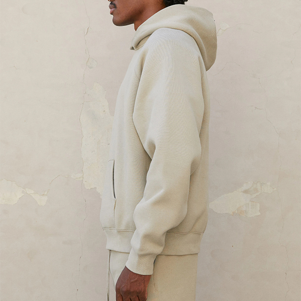 Fear of God Essentials Pullover Hoodie Pistachio FW21 Logo