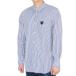 CDG Play Striped Shirt