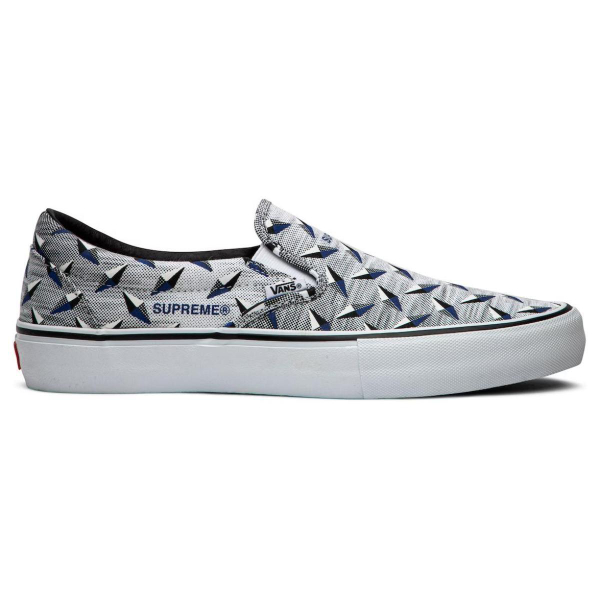 Supreme x Vans slip-on Diamond Plate Collection