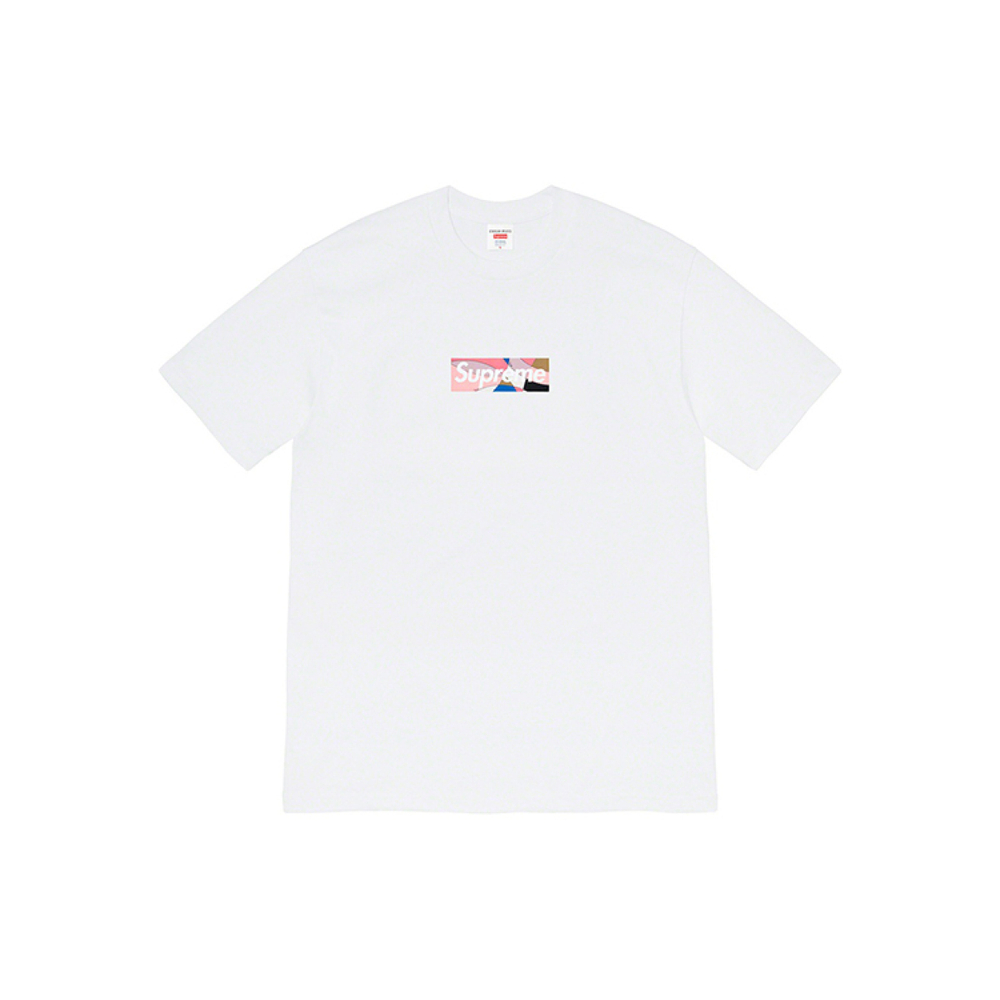 Supreme Week 16 x Emilio Pucci Box Logo Tee Logo T
