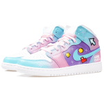 【 】 Jordan Air Jordan 1 Mid Triple White