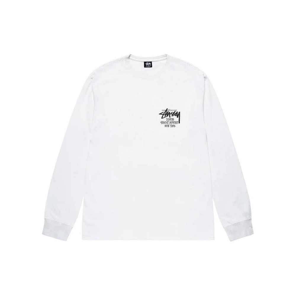 Stussy x Dover Street Market FW23 DSM New York Ls Tee Logo T