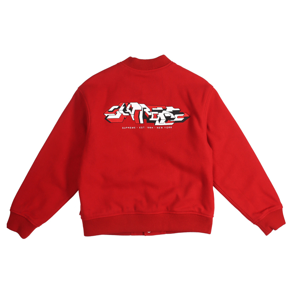 Supreme FW19 Week 4 Delta Logo Varsity Jacket