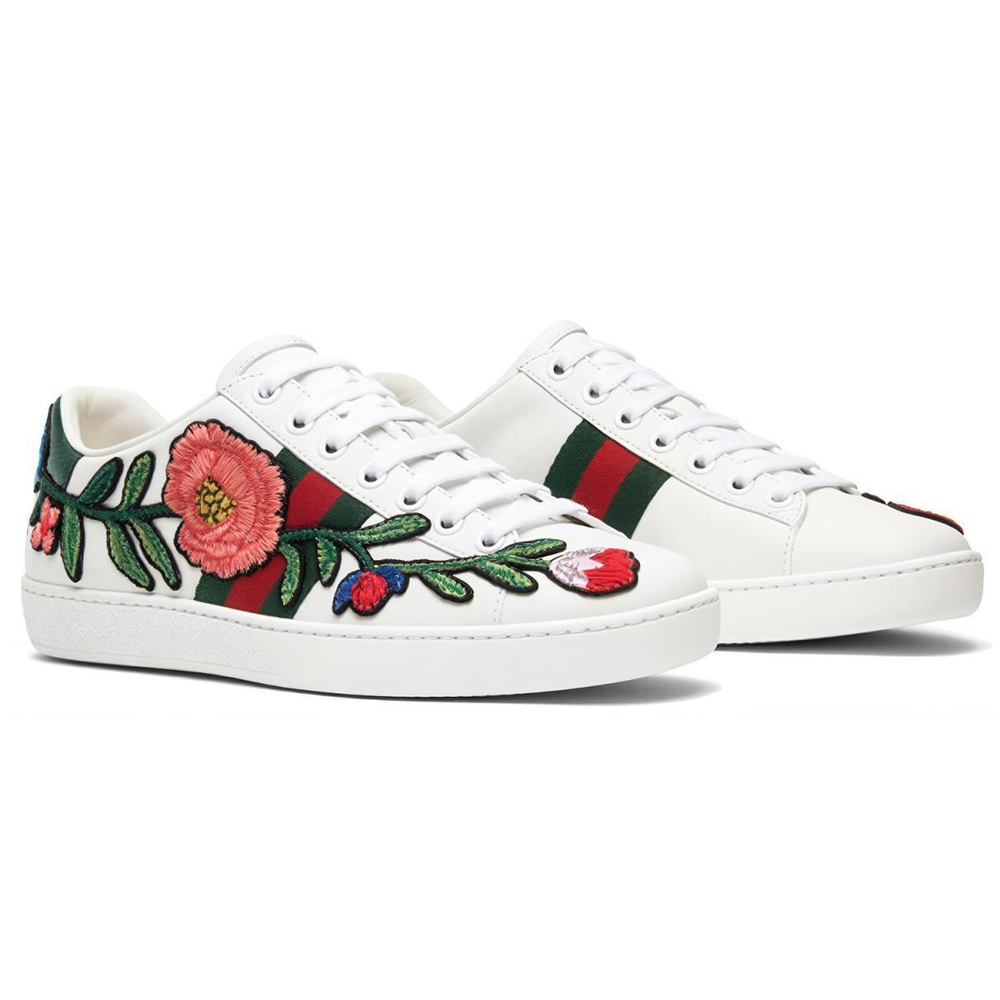 GUCCI ACE Embroidered Floral