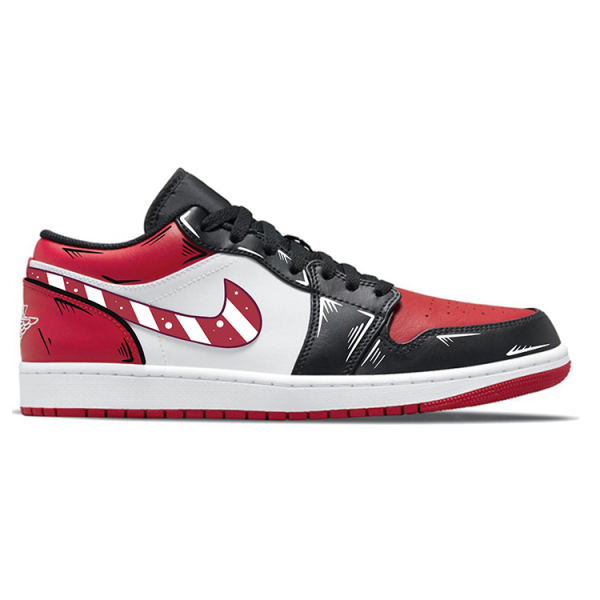 【 】 Jordan Air Jordan 1 Low "Bred Toe"