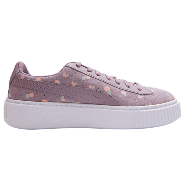 PUMA Suede Platform Dots Jr