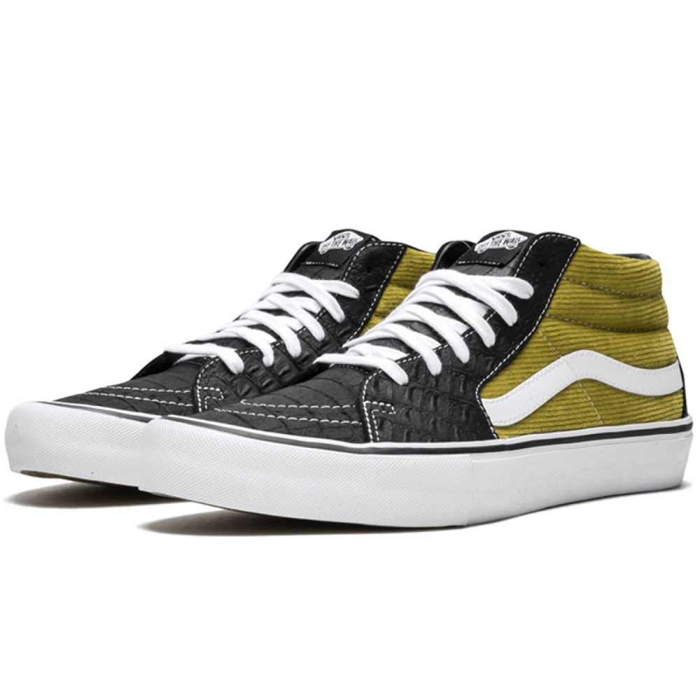 Supreme x Vans SK8 Croc Corduroy Mustard