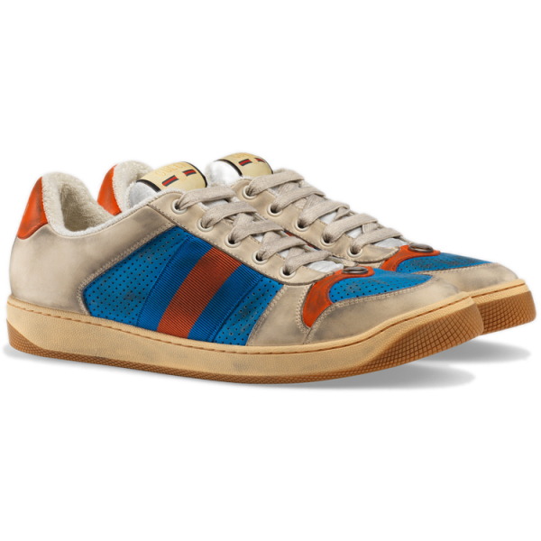 GUCCI Screener leather sneaker gg