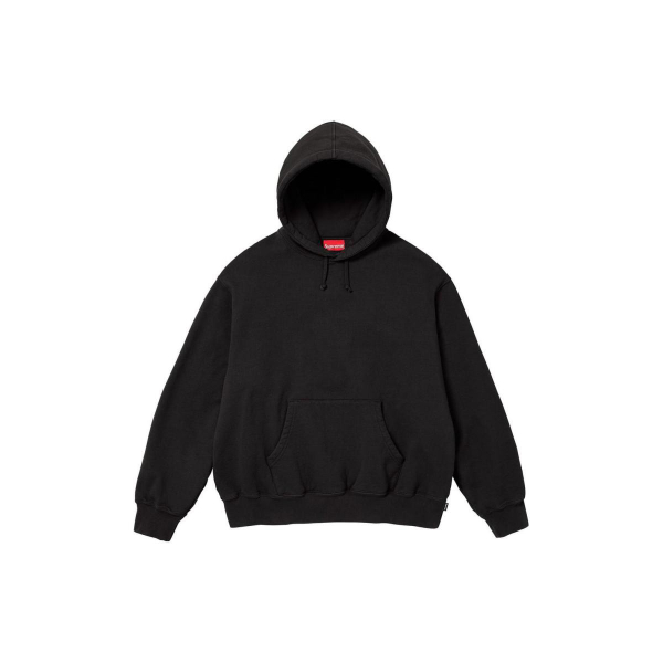 Supreme FW23 WEEK8 SATIN APPLIQUÉ HOODED SWEATSHIRT Logo
