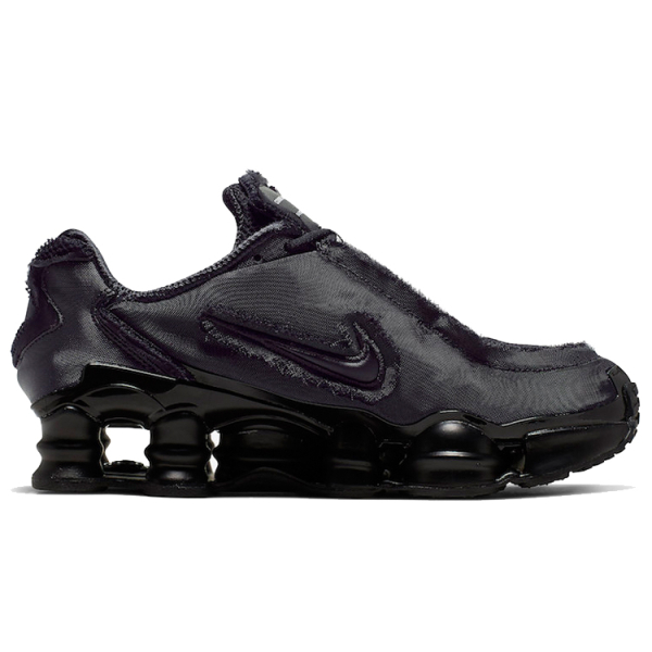 CDG x Nike Shox TL Triple Black