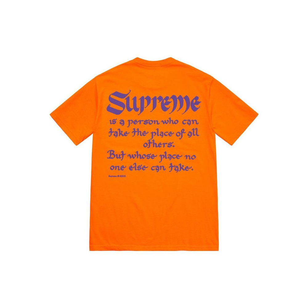 Supreme SS22 Week 8 Person Tee T