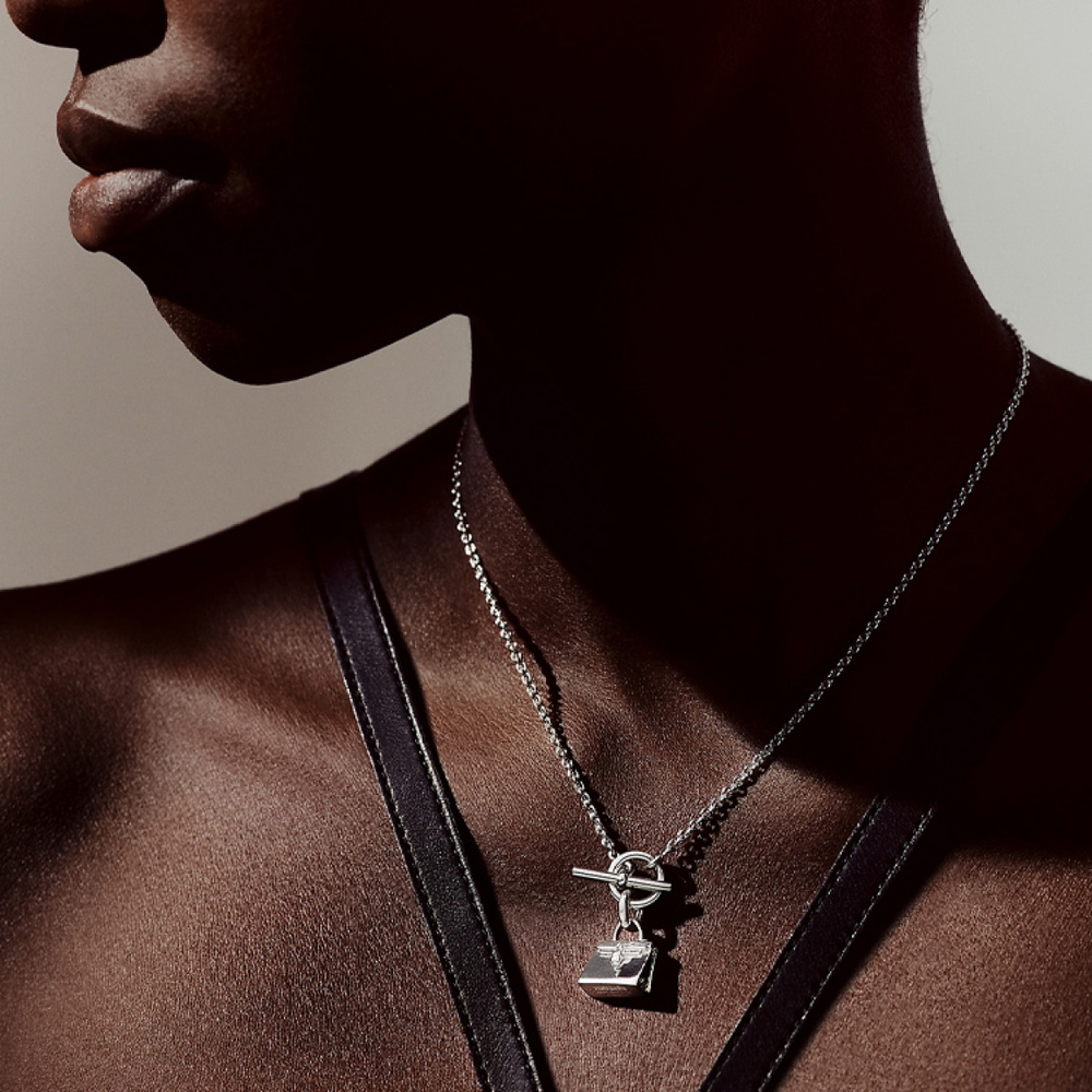 HERMES Kelly Amulette Pendant 925