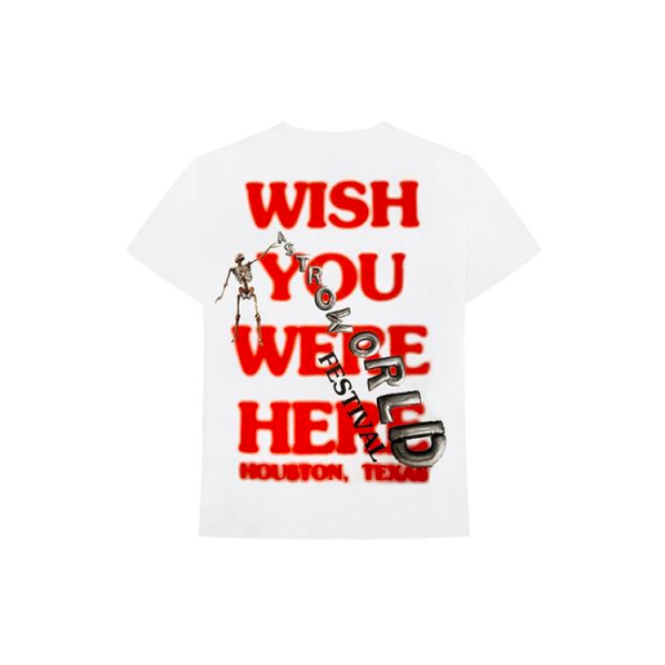 Travis Scott Cactus Jack Wish You Were Here Festival T