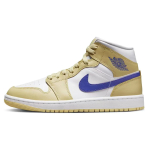 【 】 Jordan Air Jordan 1 Mid Lemon Wash