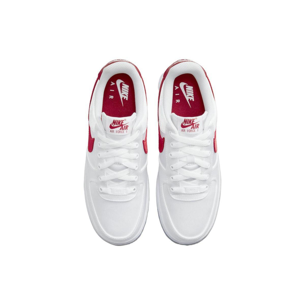 Nike Air Force 1 Low Satin "White Red"
