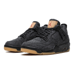 Air Jordan 4 Retro Levis Black