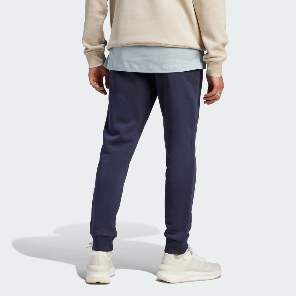 Adidas Essentials Fleece Tapered Cuffed Pants Logo