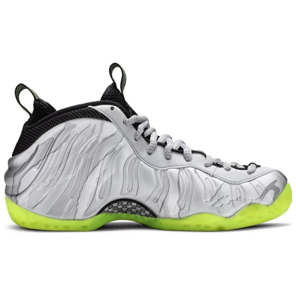 Nike Foamposite One Silver Volt Camo 3M