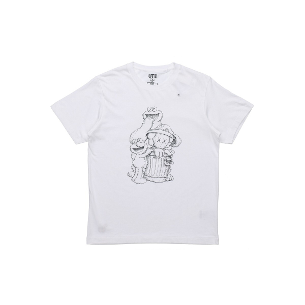 UNIQLO x Sesame Street x kaws T