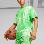 PUMA HOOPS X LAFRANCE AOP SS TEE T