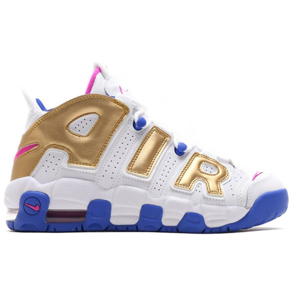 Nike Air More Uptempo Fuchsia Blast Metallic Gold