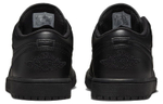 Jordan Air Jordan 1 Low "Triple Black" Vintage Basketball Shoes Men's Black