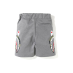 A BATHING APE DOUBLE KNIT SIDE SHARK SHORTS