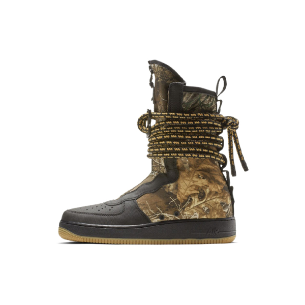 Realtree x Nike Air Force 1 Hi "Black Camo"