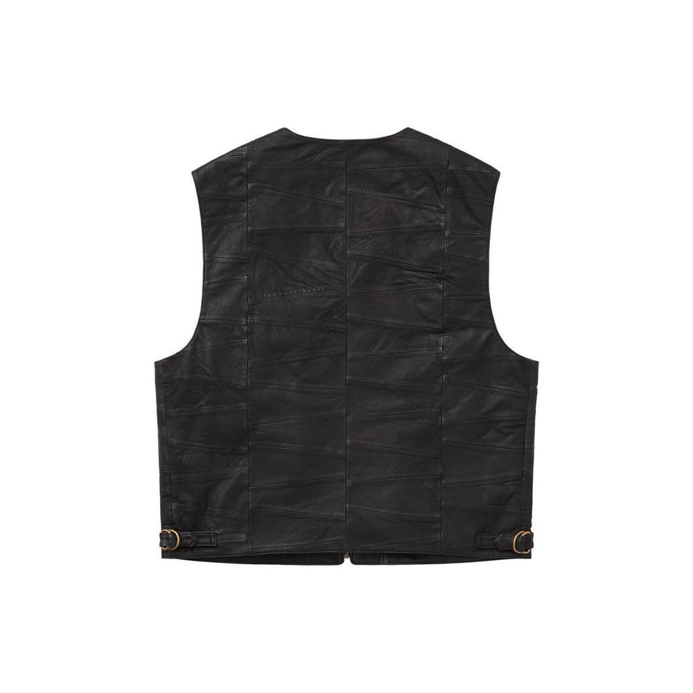 Supreme SS23 Week 4 PATCHWORK LEATHER CARGO VEST V