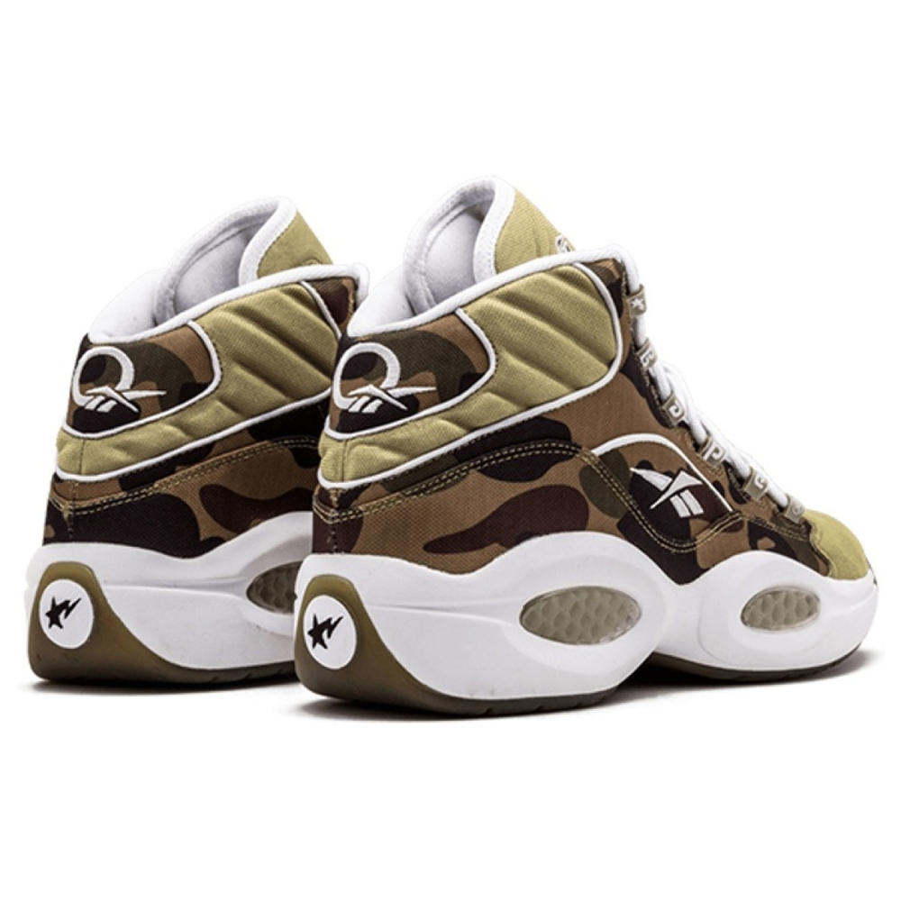 Reebok Question Mid Mita X Bape 1st Camo