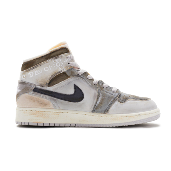 【 】 Jordan Air Jordan 1 Mid SE Craft GS