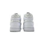 【 】 Jordan Air Jordan 1 Mid Quilted White