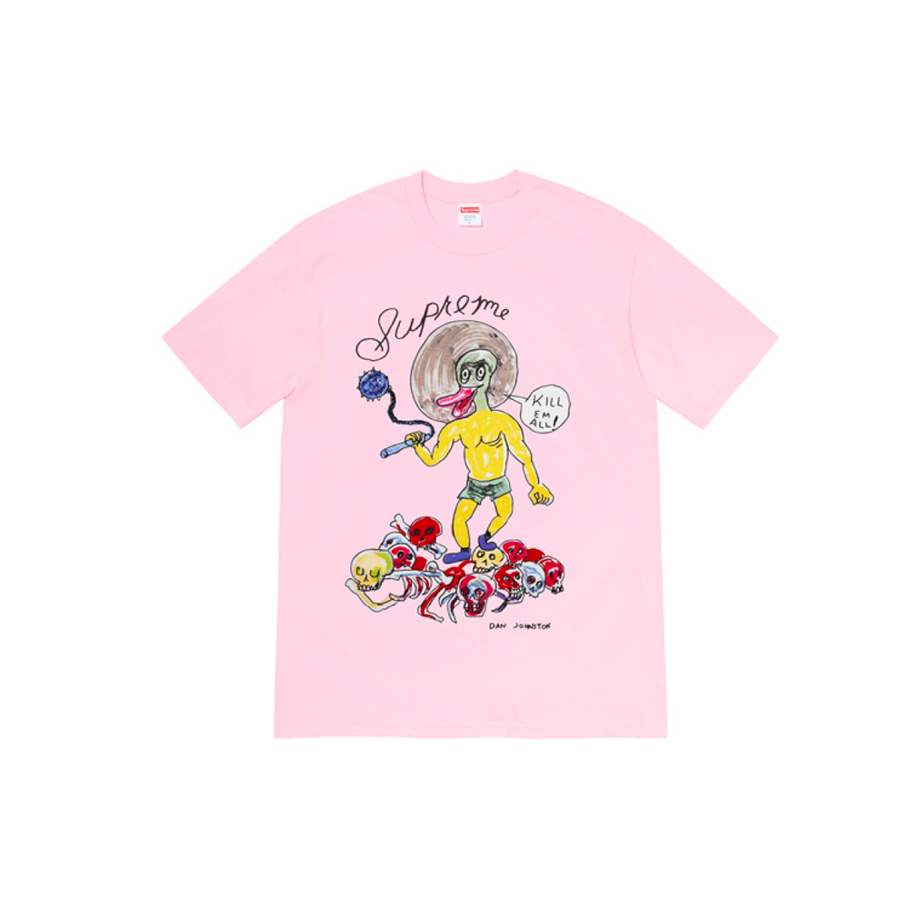 Supreme Week 12 x Daniel Johnston Kill Em All Tee T