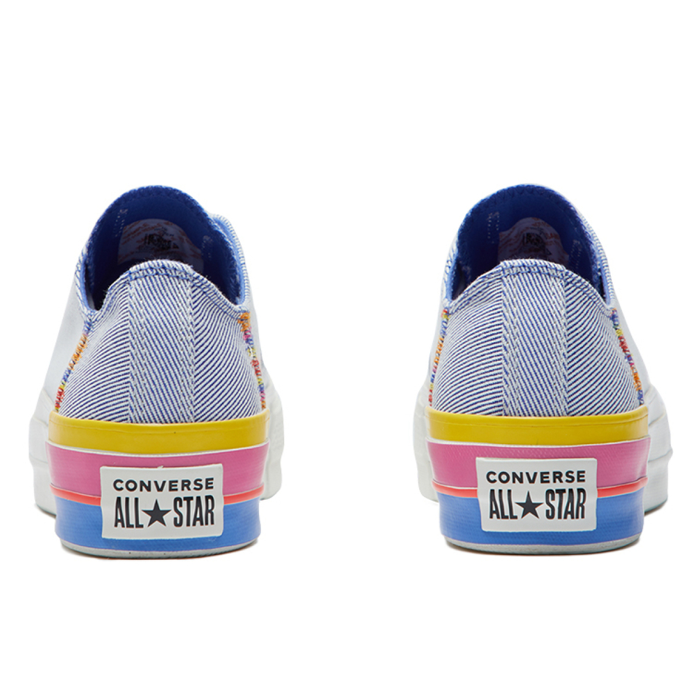 Converse Chuck Taylor All Star Rainbow Platform Low Top