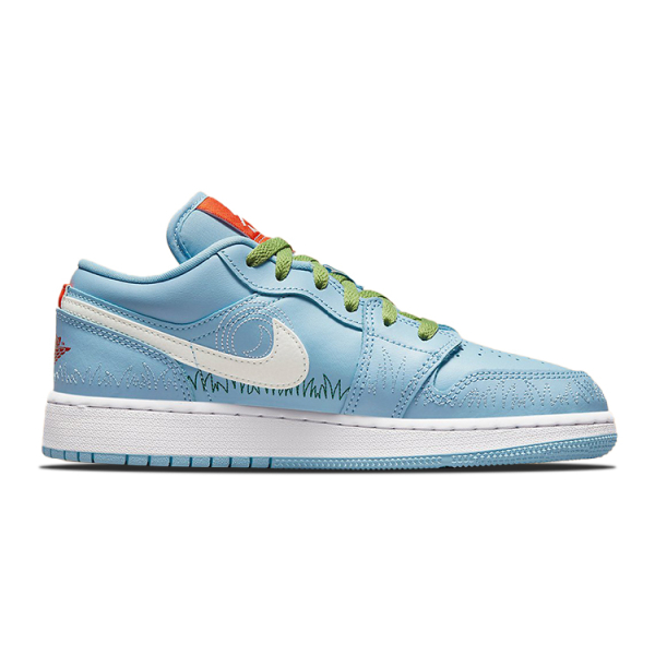 Jordan Air Jordan 1 Low Blue Stitch